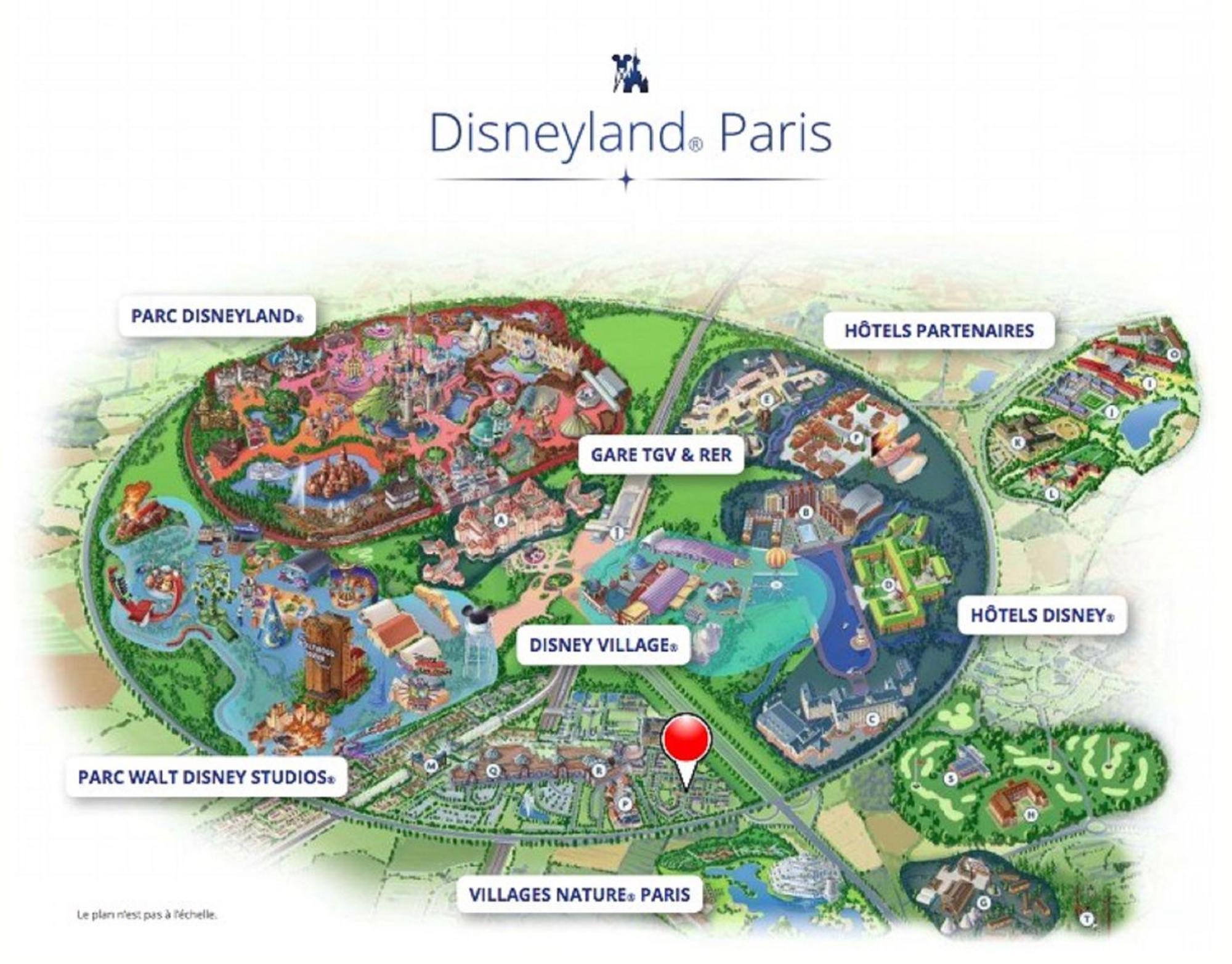 Le Cartier Appt F3, 7Mn Disneyland, Parking,Terrace Serris Esterno foto