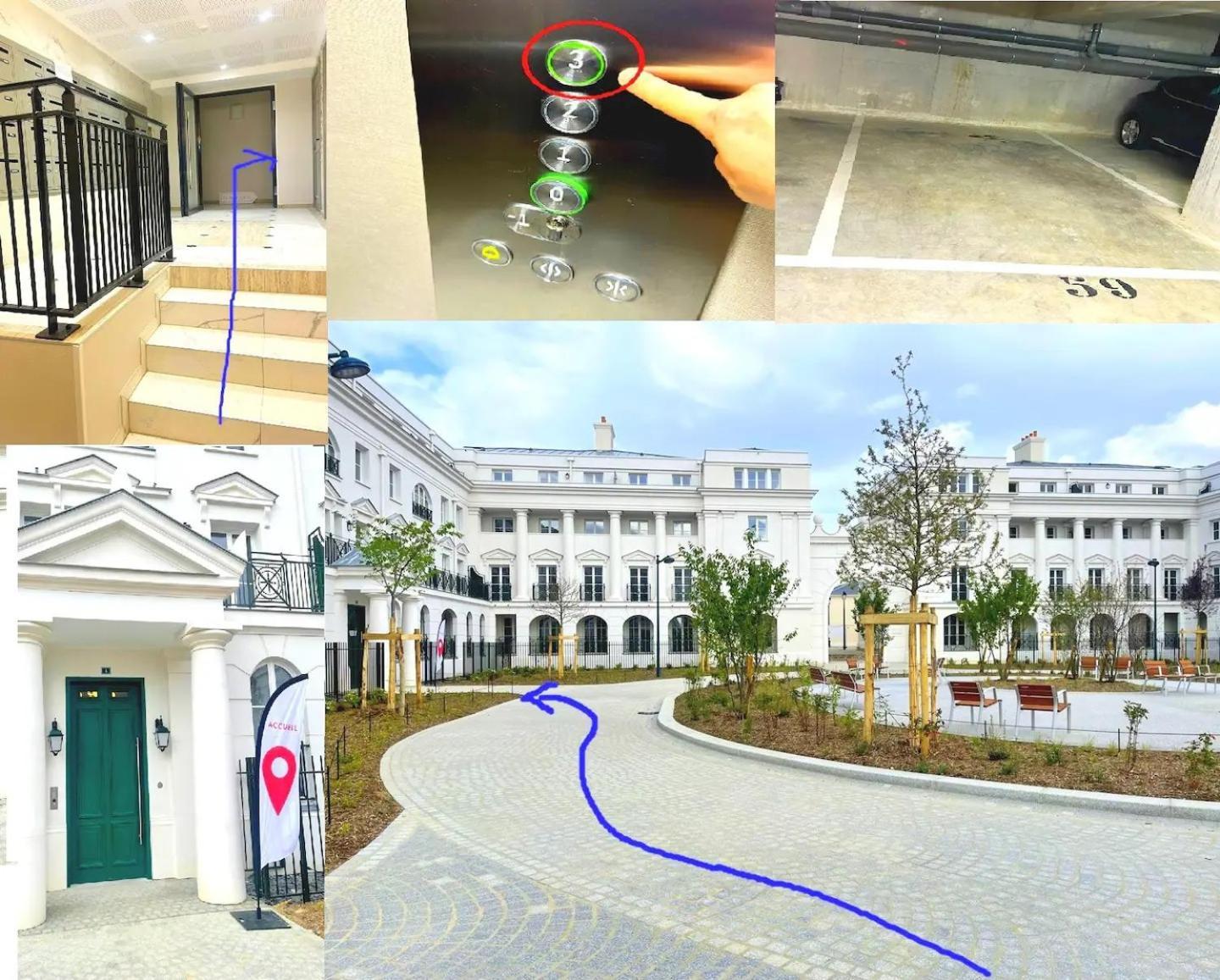 Le Cartier Appt F3, 7Mn Disneyland, Parking,Terrace Serris Esterno foto
