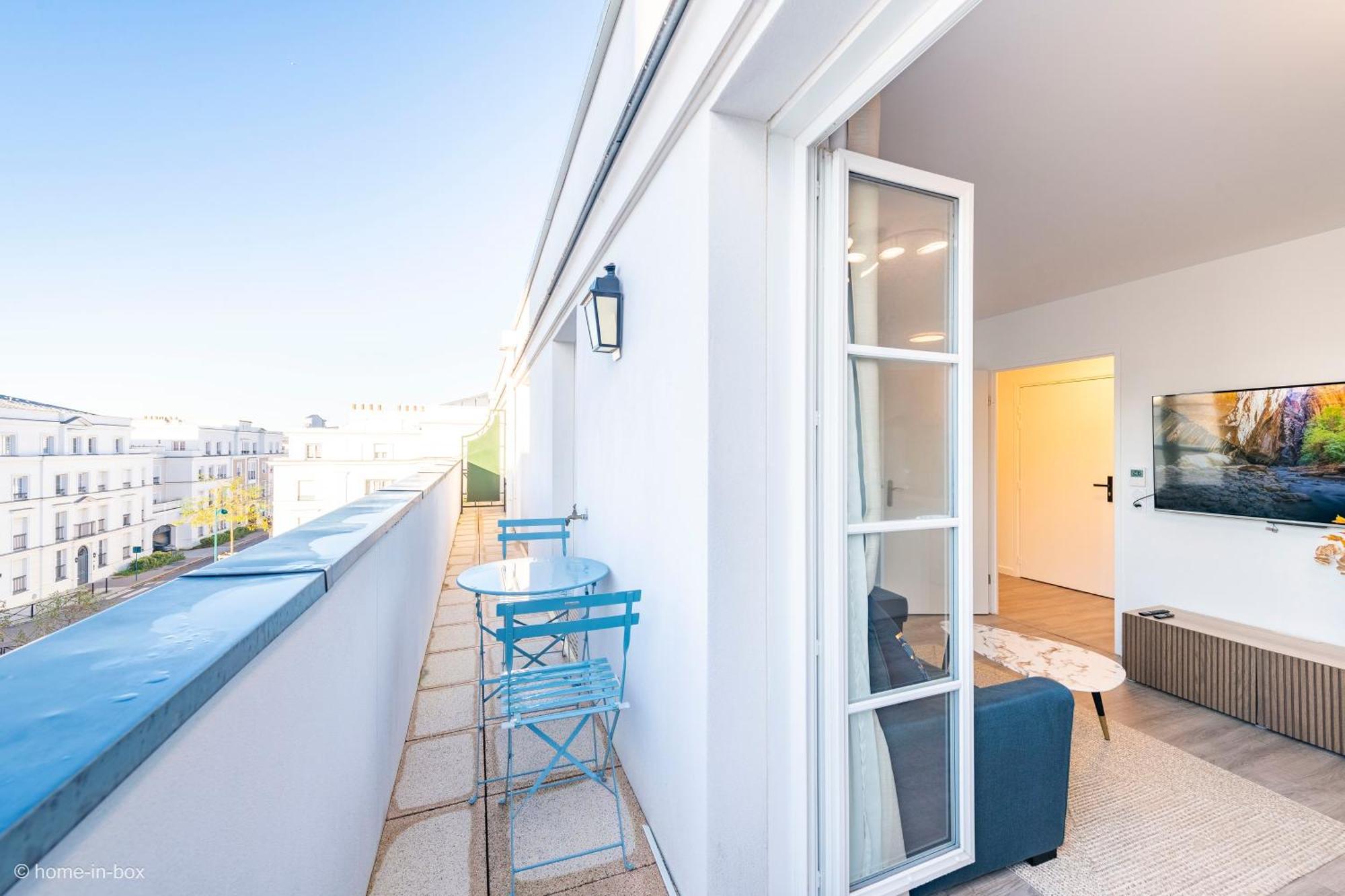 Le Cartier Appt F3, 7Mn Disneyland, Parking,Terrace Serris Esterno foto